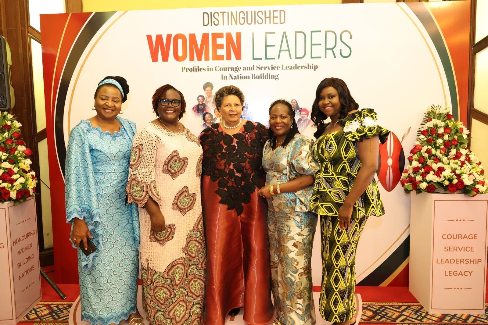 Jacqueline Ingutiah with fellow women leaders at the launch of the Distinguished Women Leaders publication